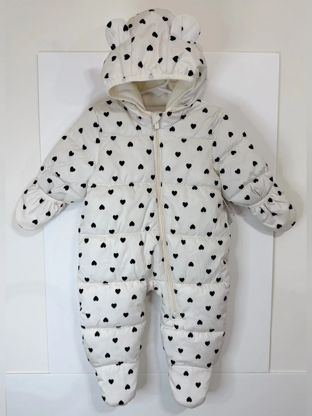 Old Navy Water Resistant Frost-Free Puffer Snowsuit 3-6M NWT